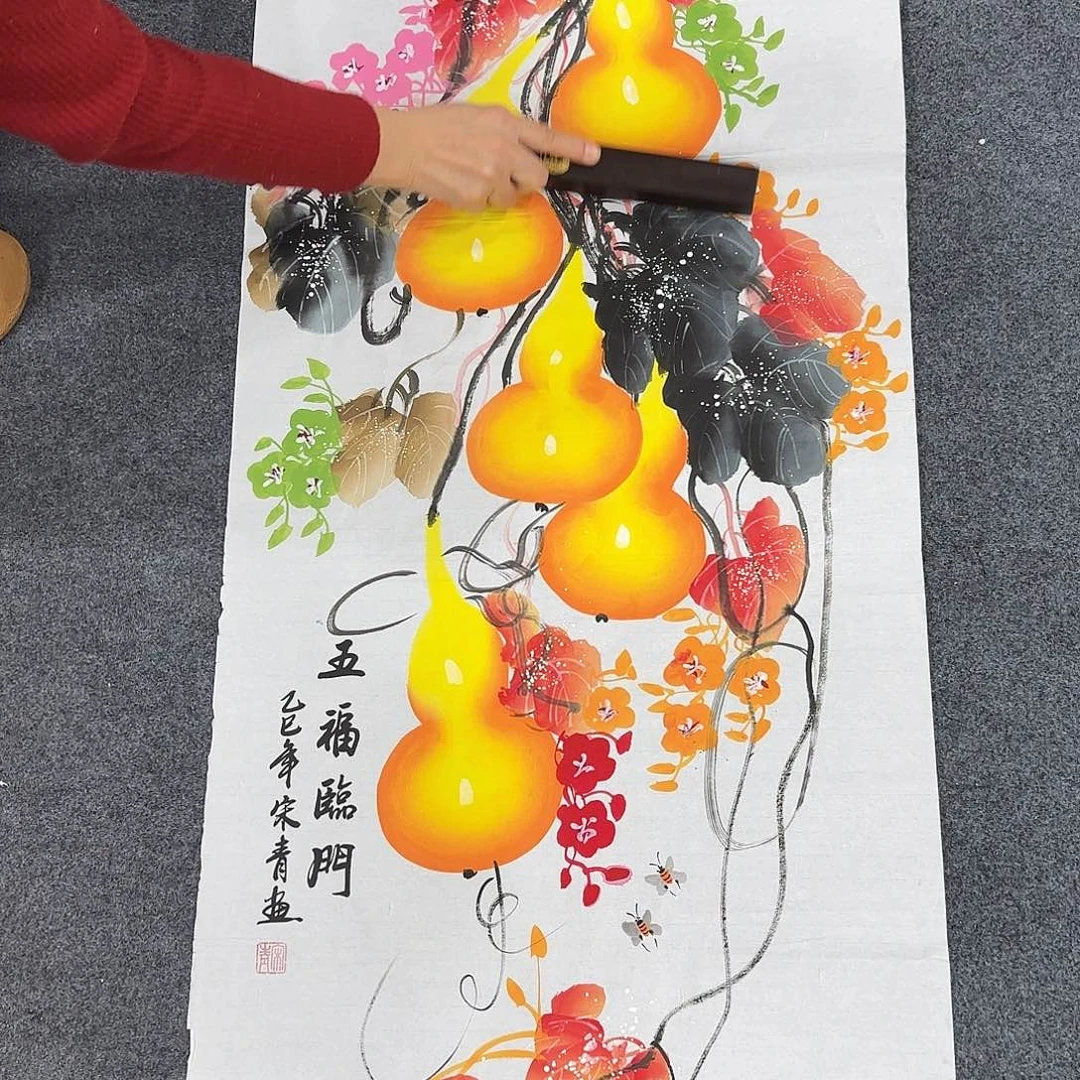 国画超级好看的一幅国画作品