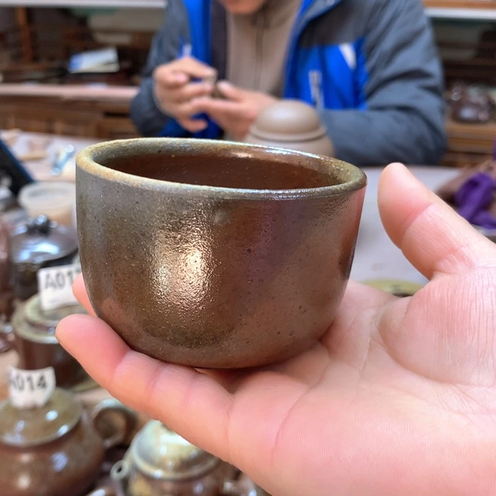 紫砂茶壶o***a纯自然高温裸柴烧