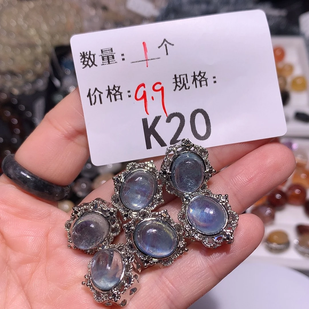 海蓝宝石颈饰合金多样化发货20