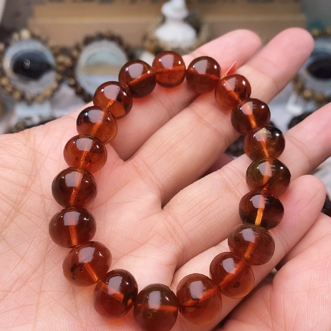 琥珀未镶嵌裸石12血