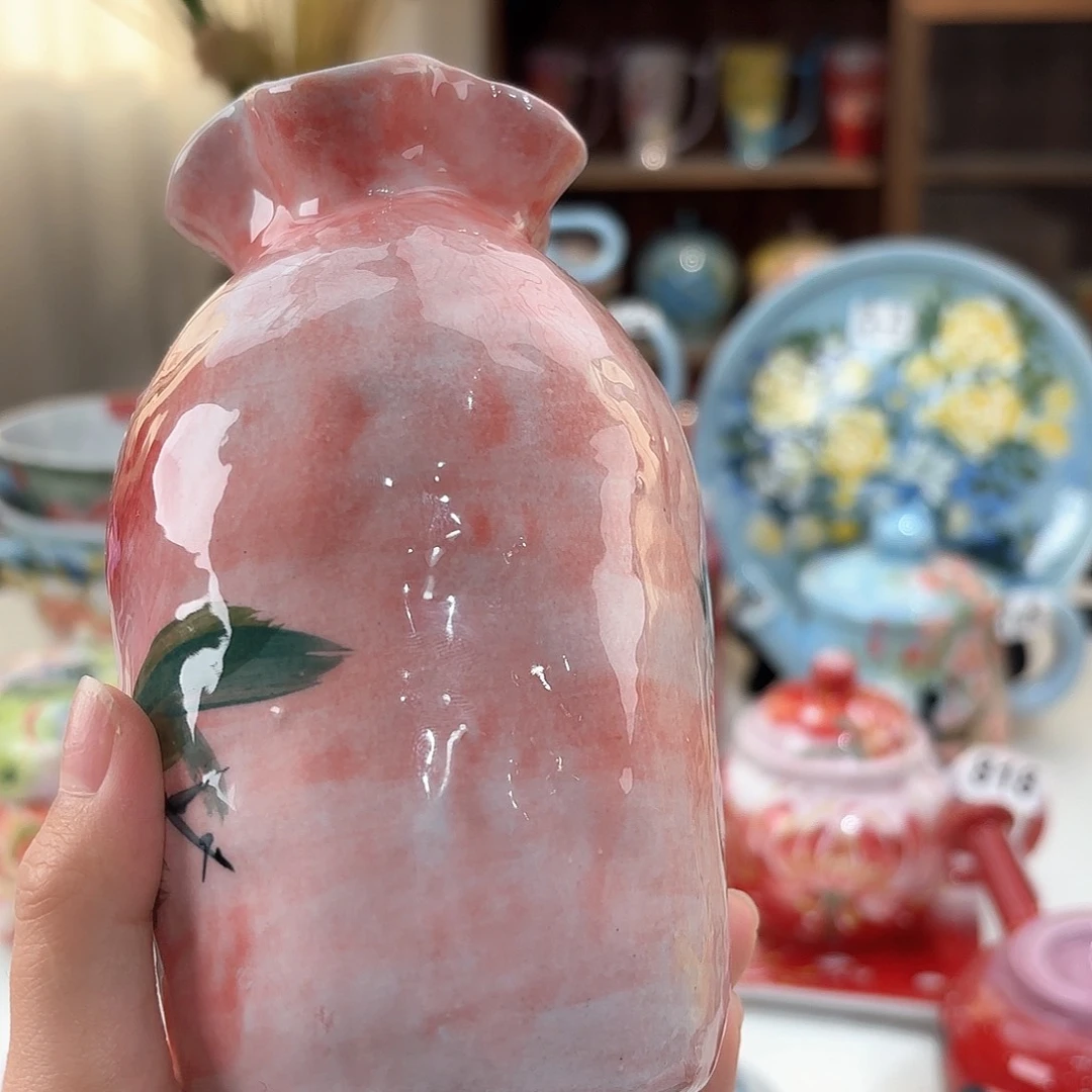 半****景德镇手绘高温釉下彩陶瓷茶具