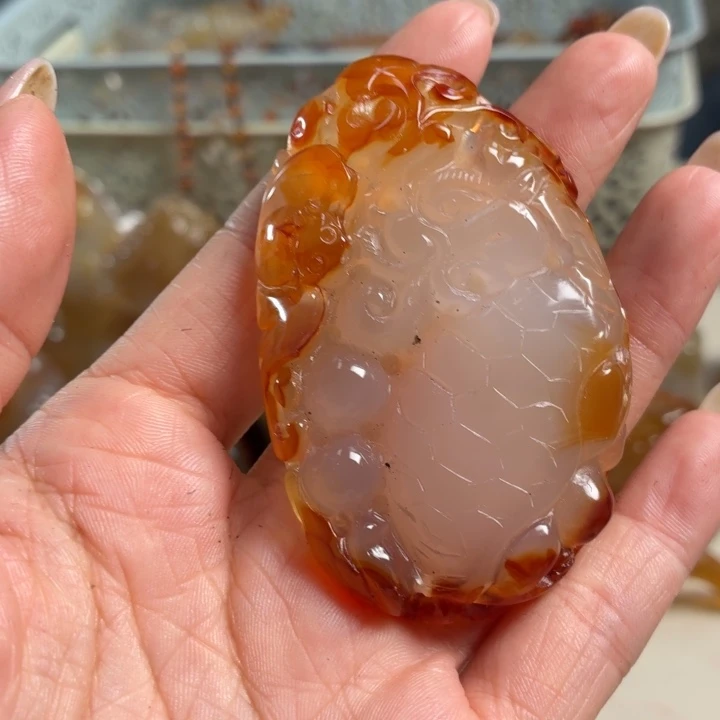 玛瑙/玉髓未镶嵌吊坠(不含链)
