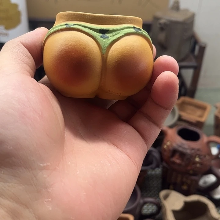 玛***蒂茶杯紫砂屁屁杯哦司机科技攻关好