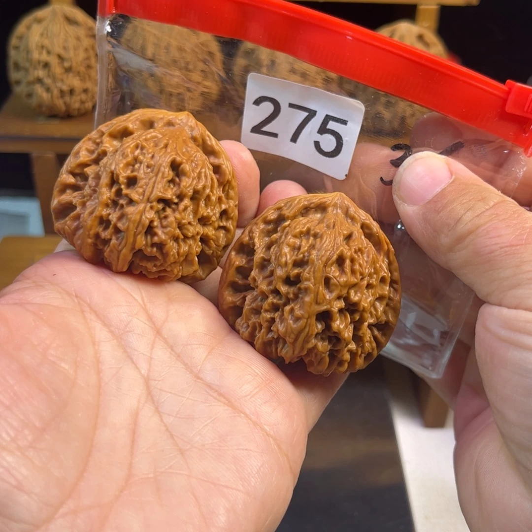 吊坠文玩核桃三角将42