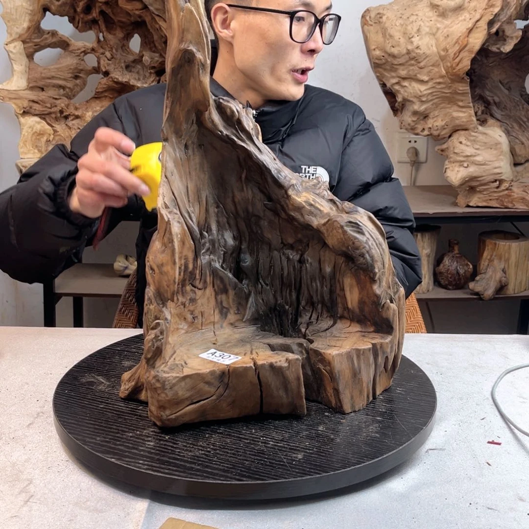 木古*?根雕小底座无拼接307