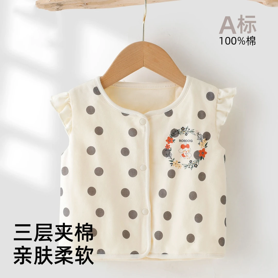 婴儿马甲童装宝宝坎肩背心新款春装儿童可爱小坎肩秋冬季百搭