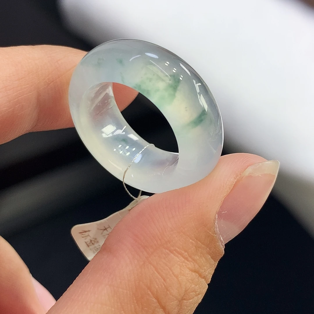 翡翠未镶嵌戒指11.12号