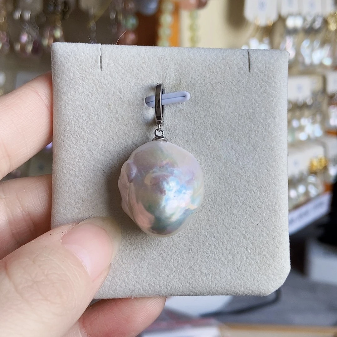 淡水珍珠合金吊坠(不含链)特价1012