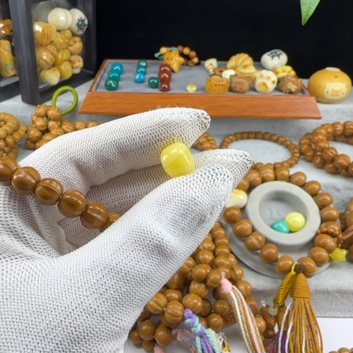 猴头搭配配饰蜡单颗蜡