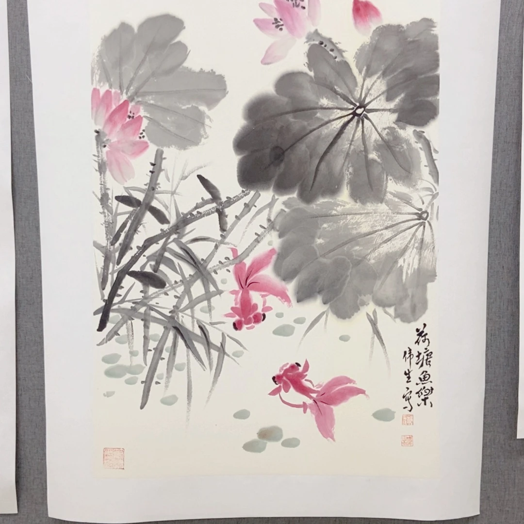 国画手写手绘作品50