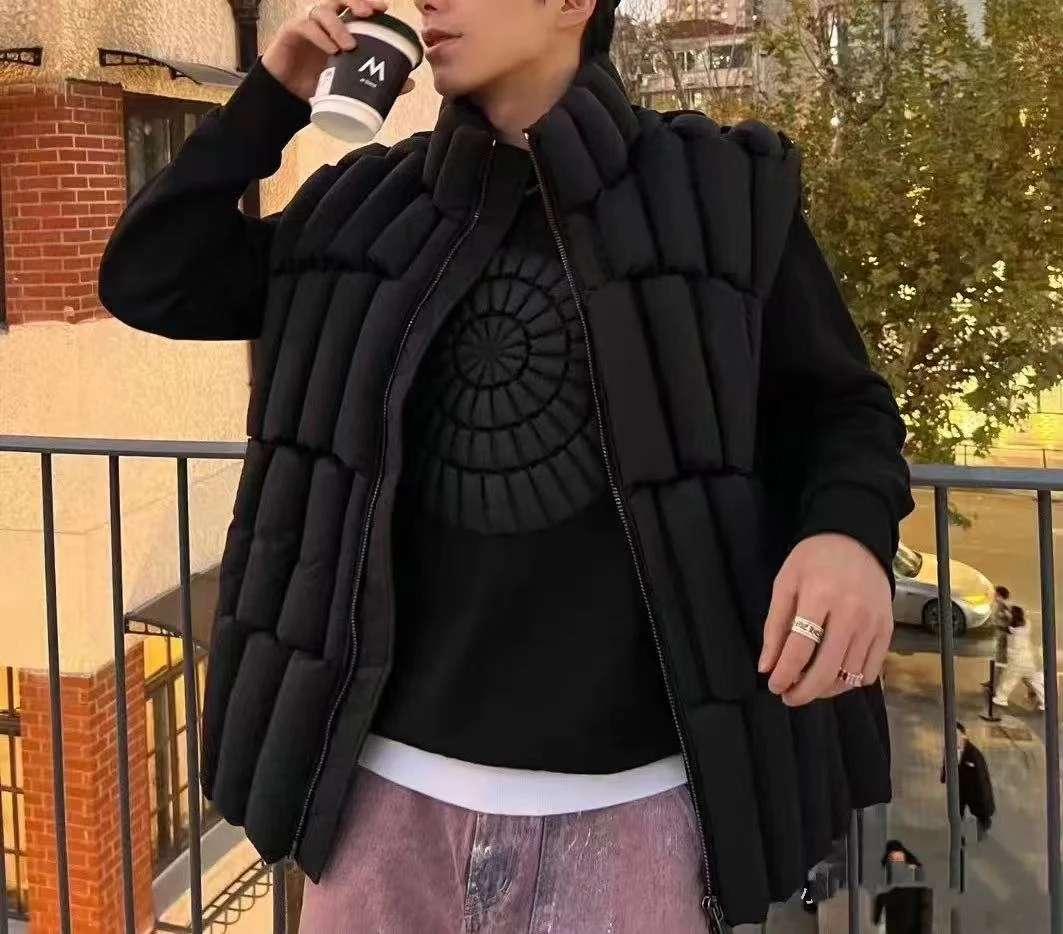 厚款保暖立领韩式马甲