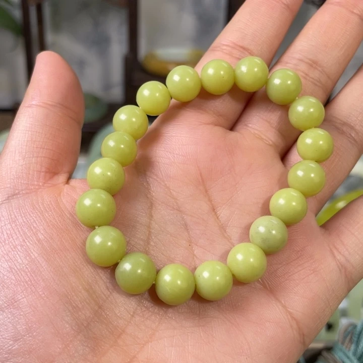 未镶嵌岫玉手镯手串