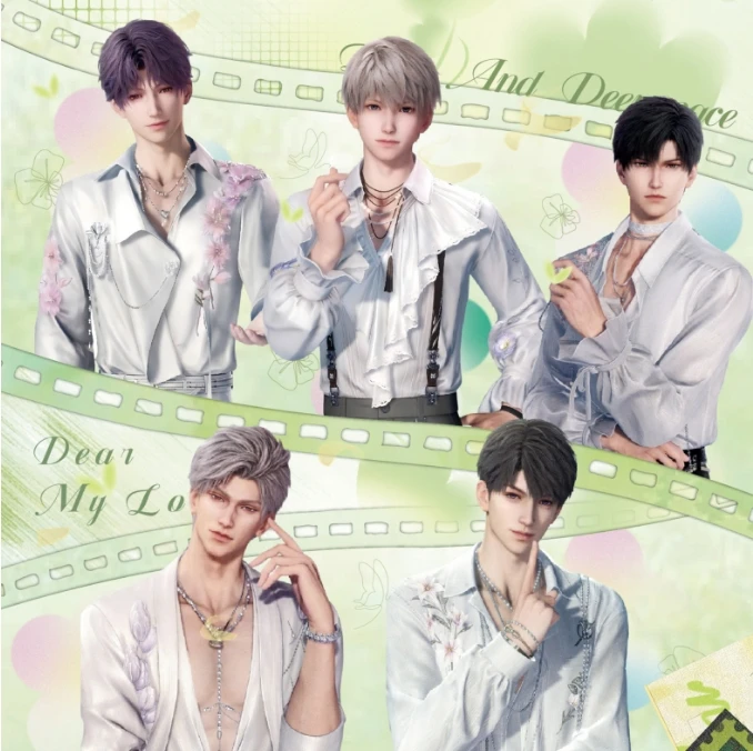 【恋与深空】《我在无人处爱你》卡雕立体画