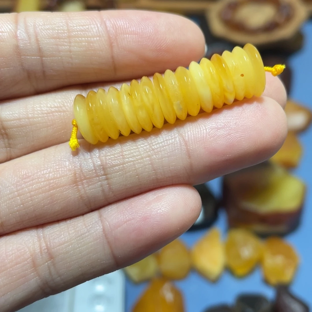 定制蜜蜡未镶嵌隔片