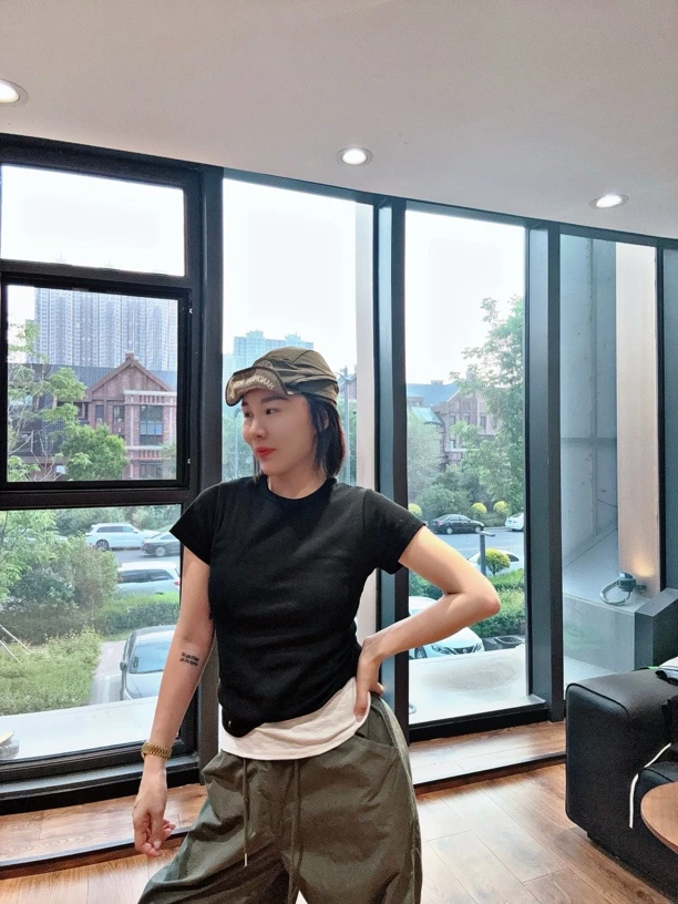 [L•C服饰]2025夏季纯棉短袖T恤