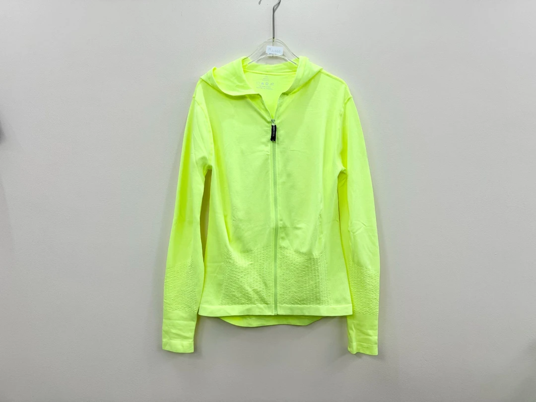 拉链衫瑜伽连帽外套