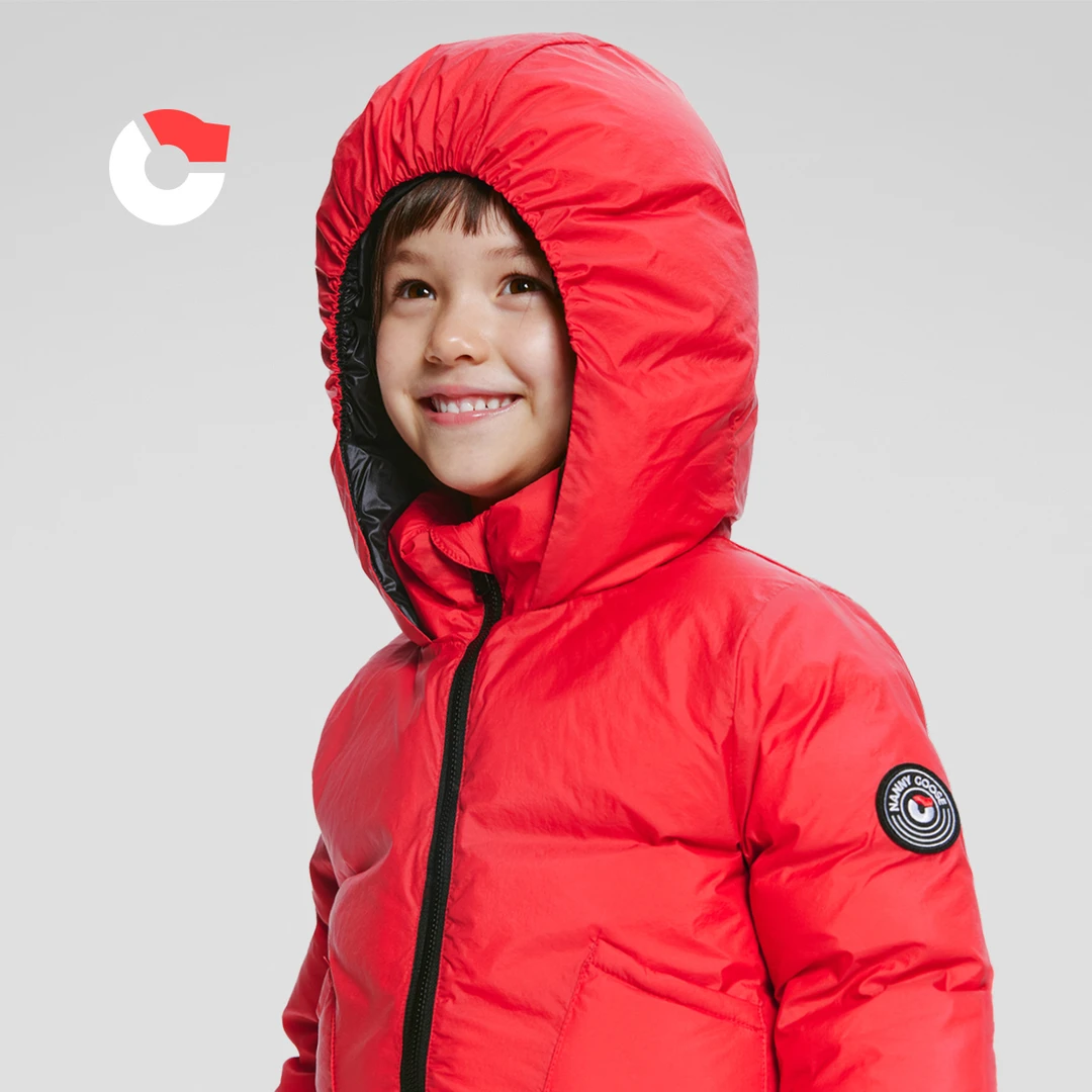 保姆鹅【轻柔软感】儿童加厚短款羽绒服宝宝中大童保暖外套[NG2732]