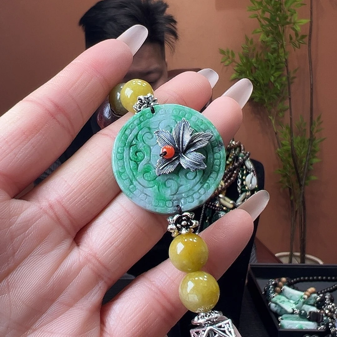 翡翠未镶嵌手链手链