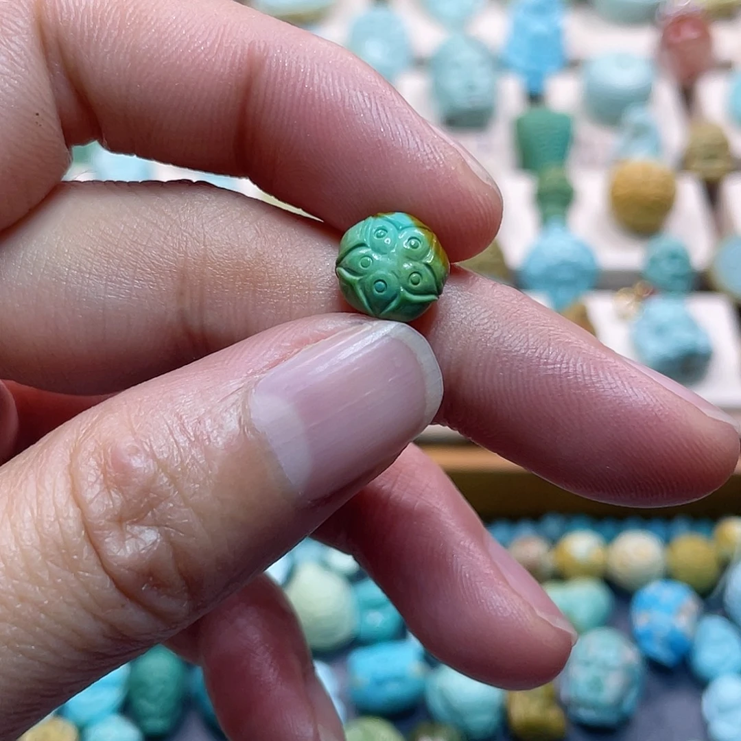 绿松石未镶嵌配饰