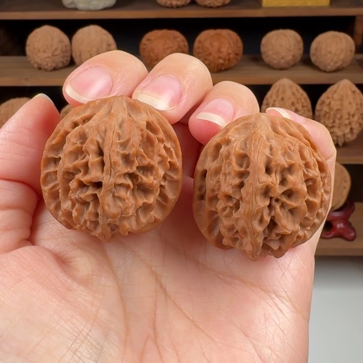 把件文玩核桃苹果园全品35/35/35