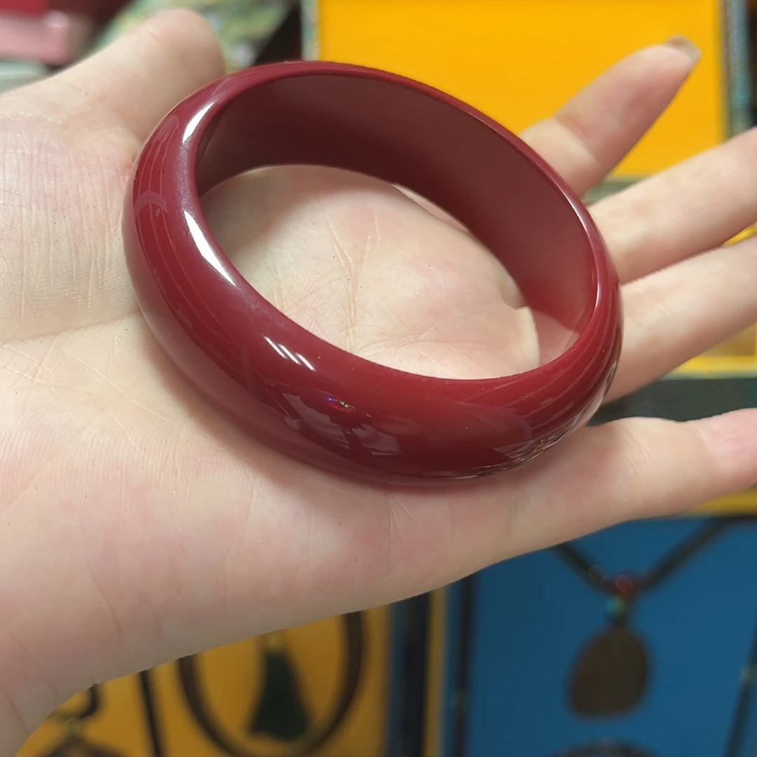 紫砂茶碗阿卡猪血红