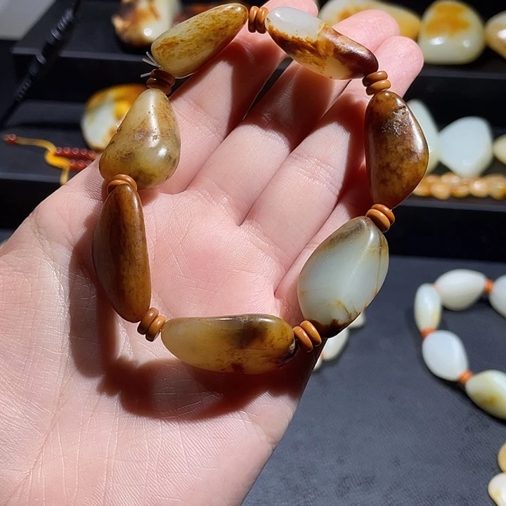 福***通未镶嵌手链和田玉