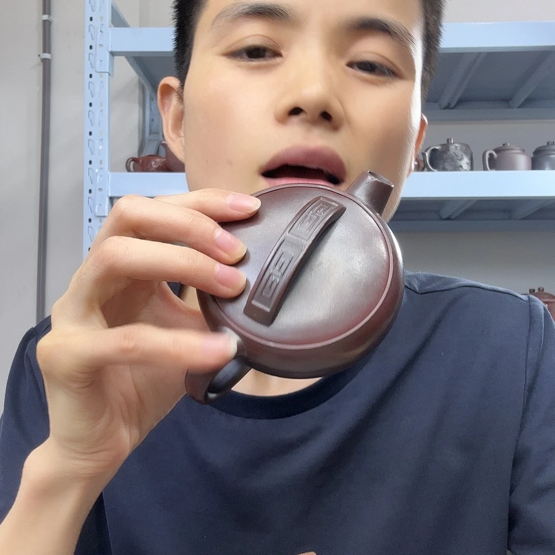 茶壶紫砂民间手艺人全手工制作