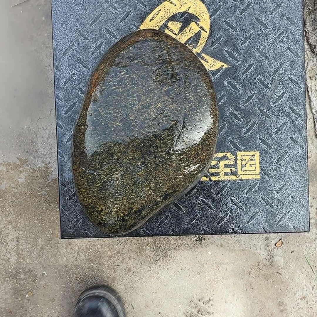 花***言蛇纹石玉未镶嵌天然原石摆件藏玉西藏