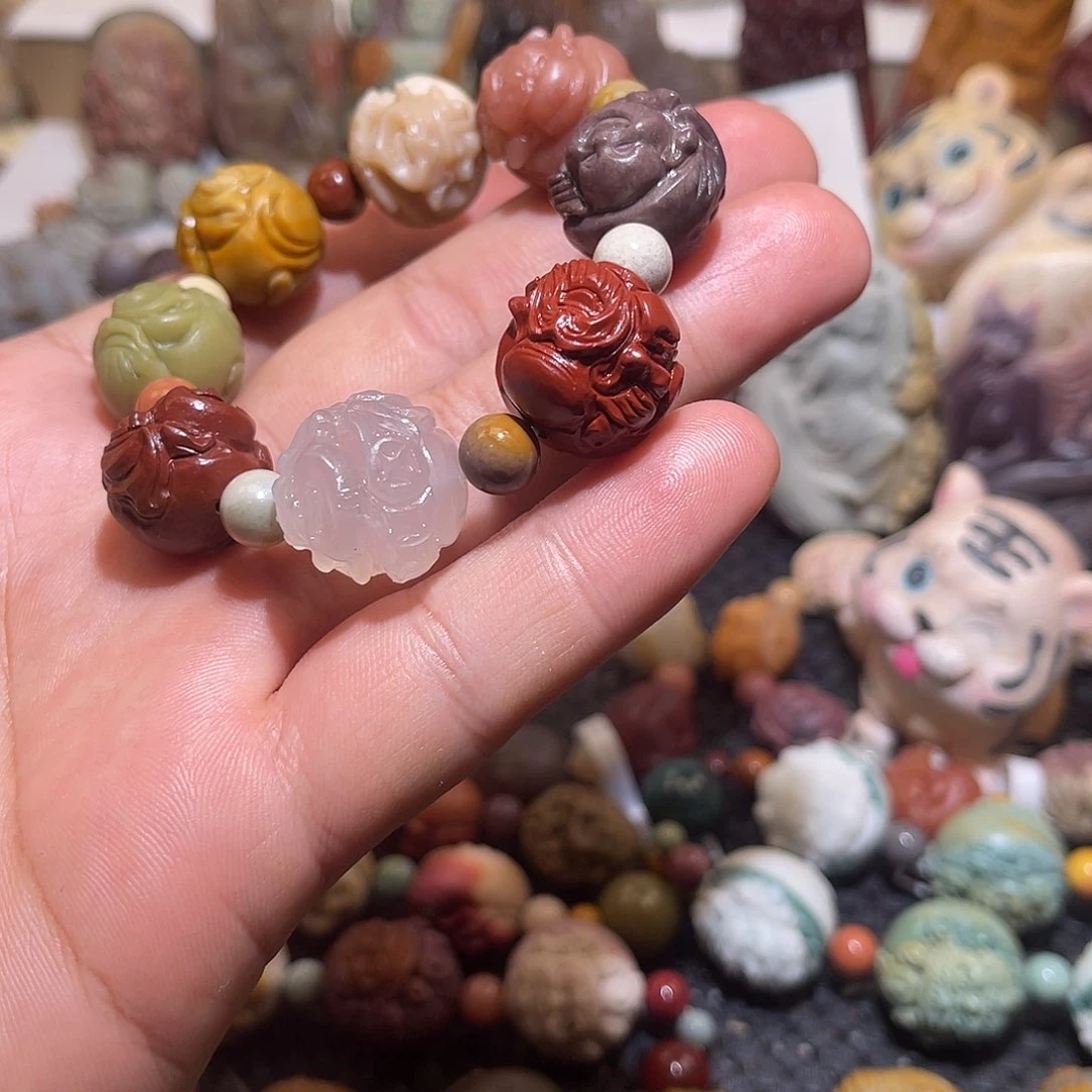 未镶嵌手串石英质玉