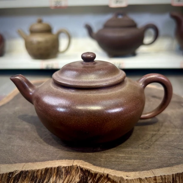 宜兴紫砂壶原矿全手工名家回流160毫升工夫茶紫泥宫灯壶