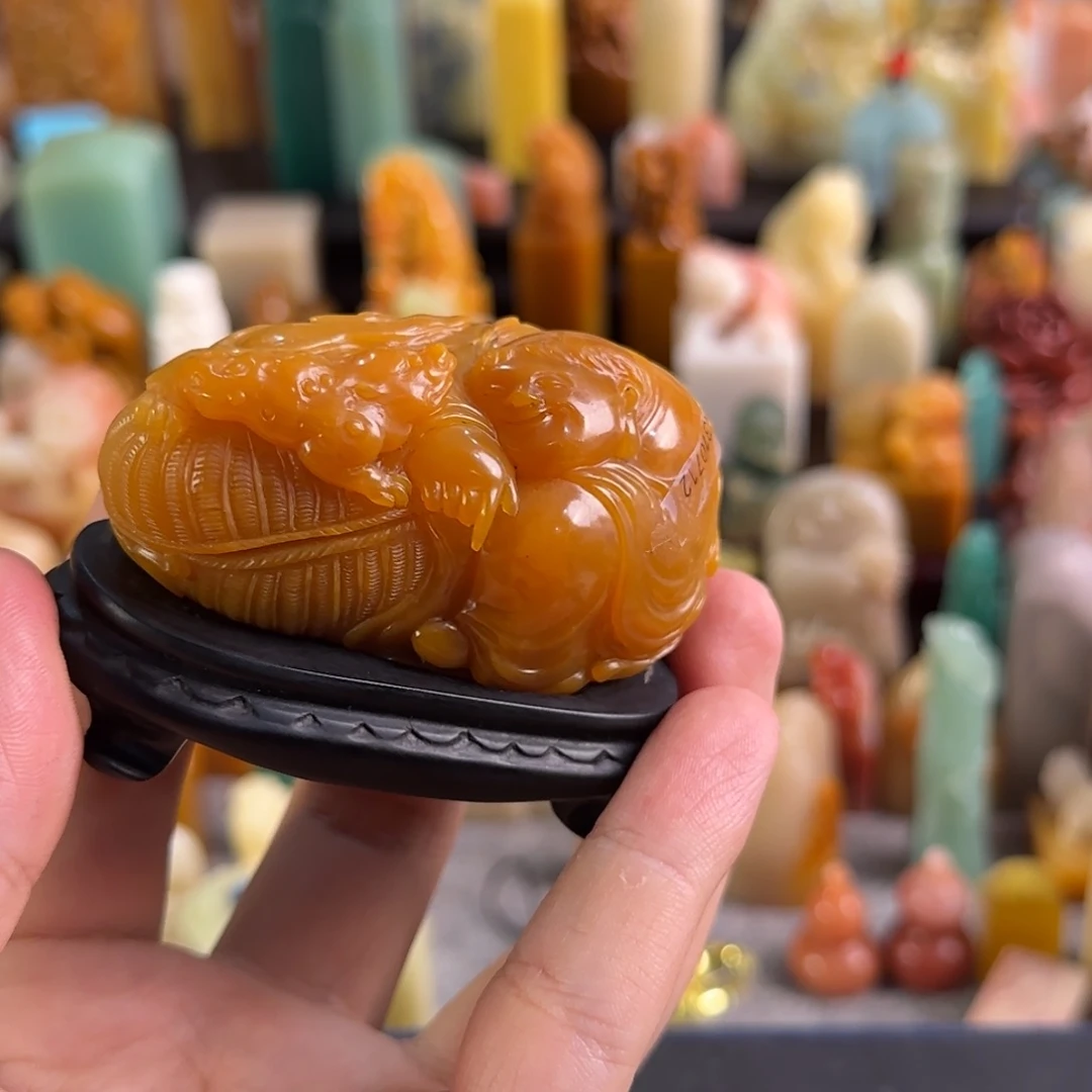 皓***际印石青田石编号编号