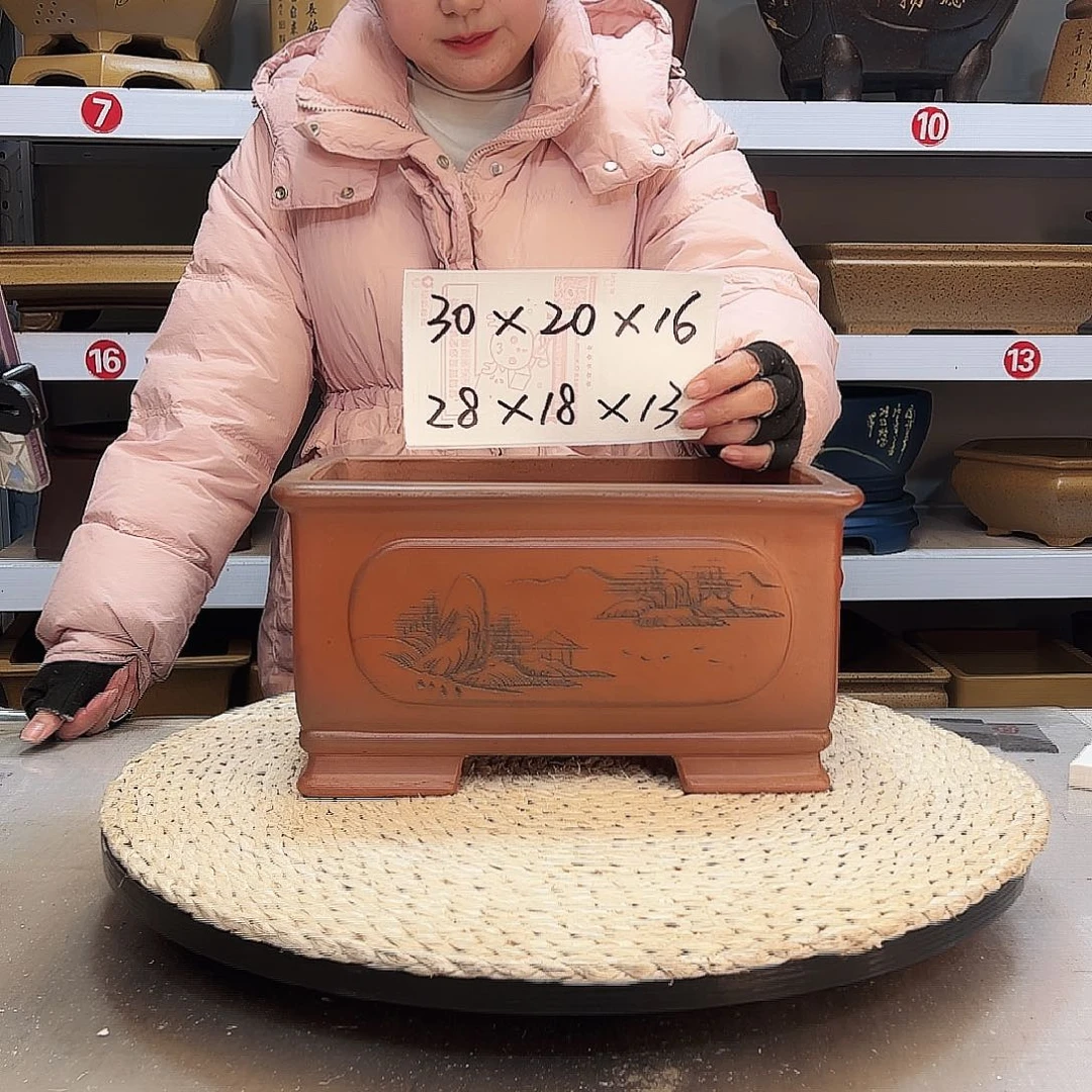 紫砂花盆紫砂花盆