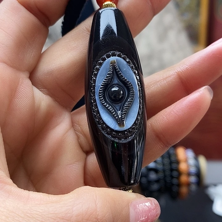 玛瑙/玉髓（覆膜）合金颈饰