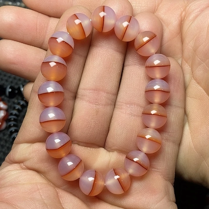 玛瑙/玉髓手链未镶嵌