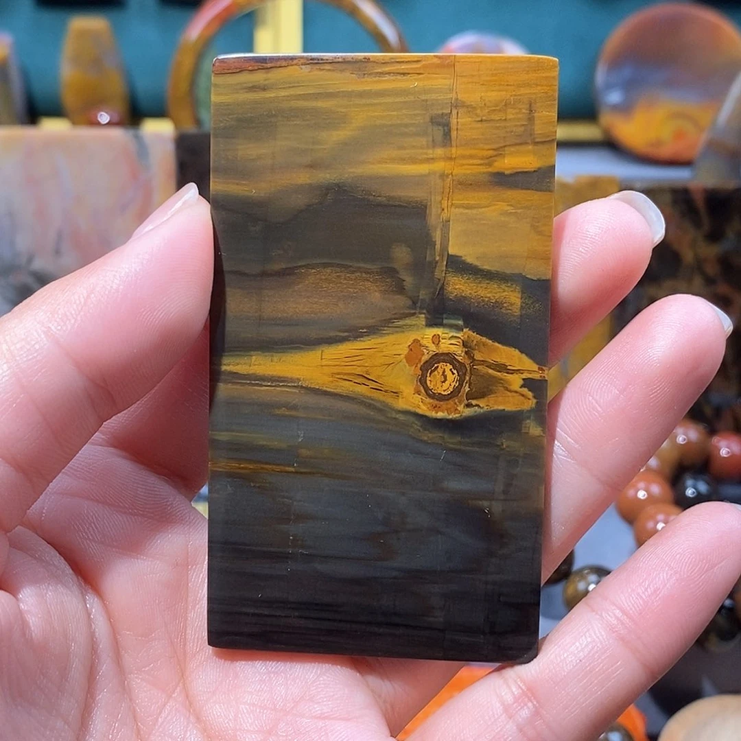 硅化玉天然北票硅化玉牌子未镶嵌飞****y天然北票硅化玉牌子