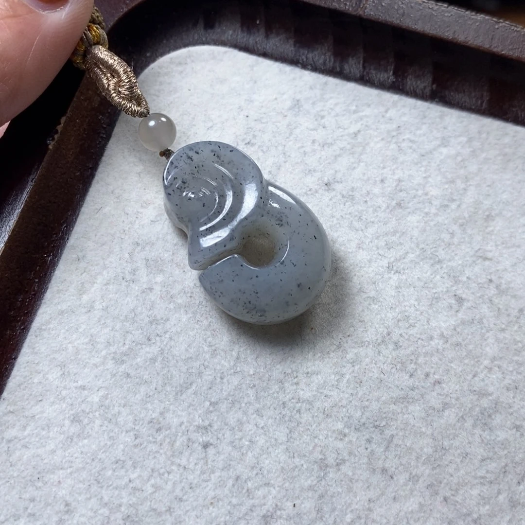 和田玉未镶嵌颈饰39