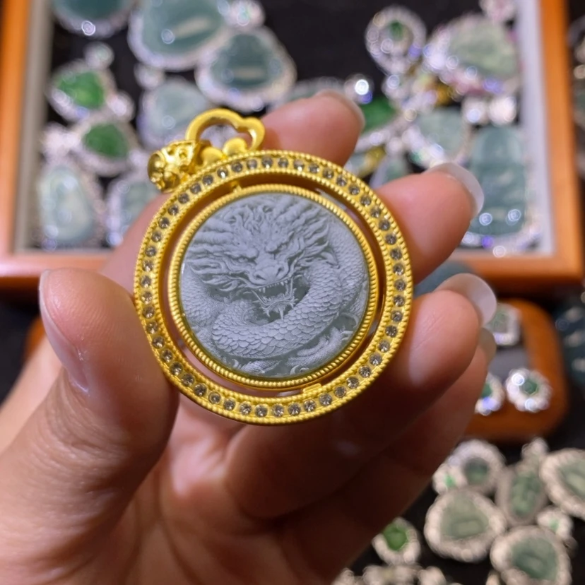 【闪购商品】翡翠项链未镶嵌天然