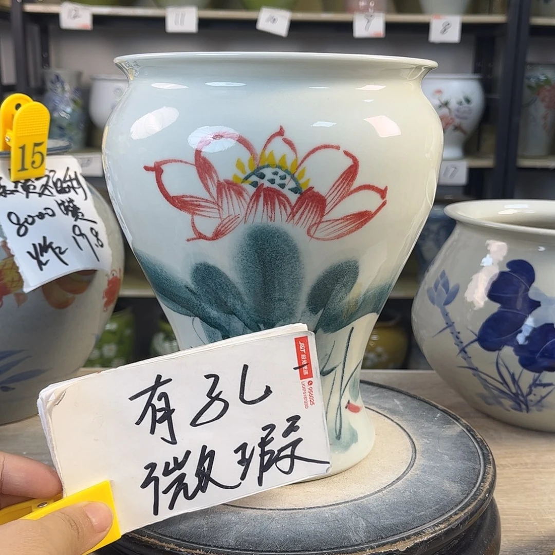 罐1xc景德镇陶瓷花盆