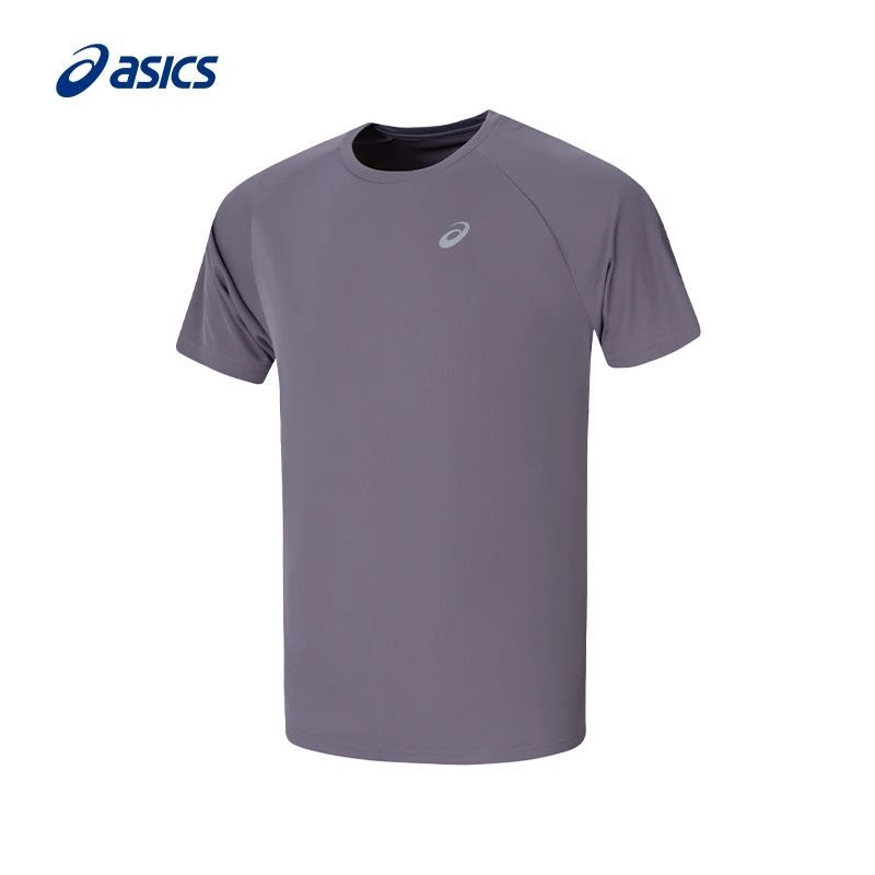 ASICS亚瑟士新款男式跑步短袖T恤