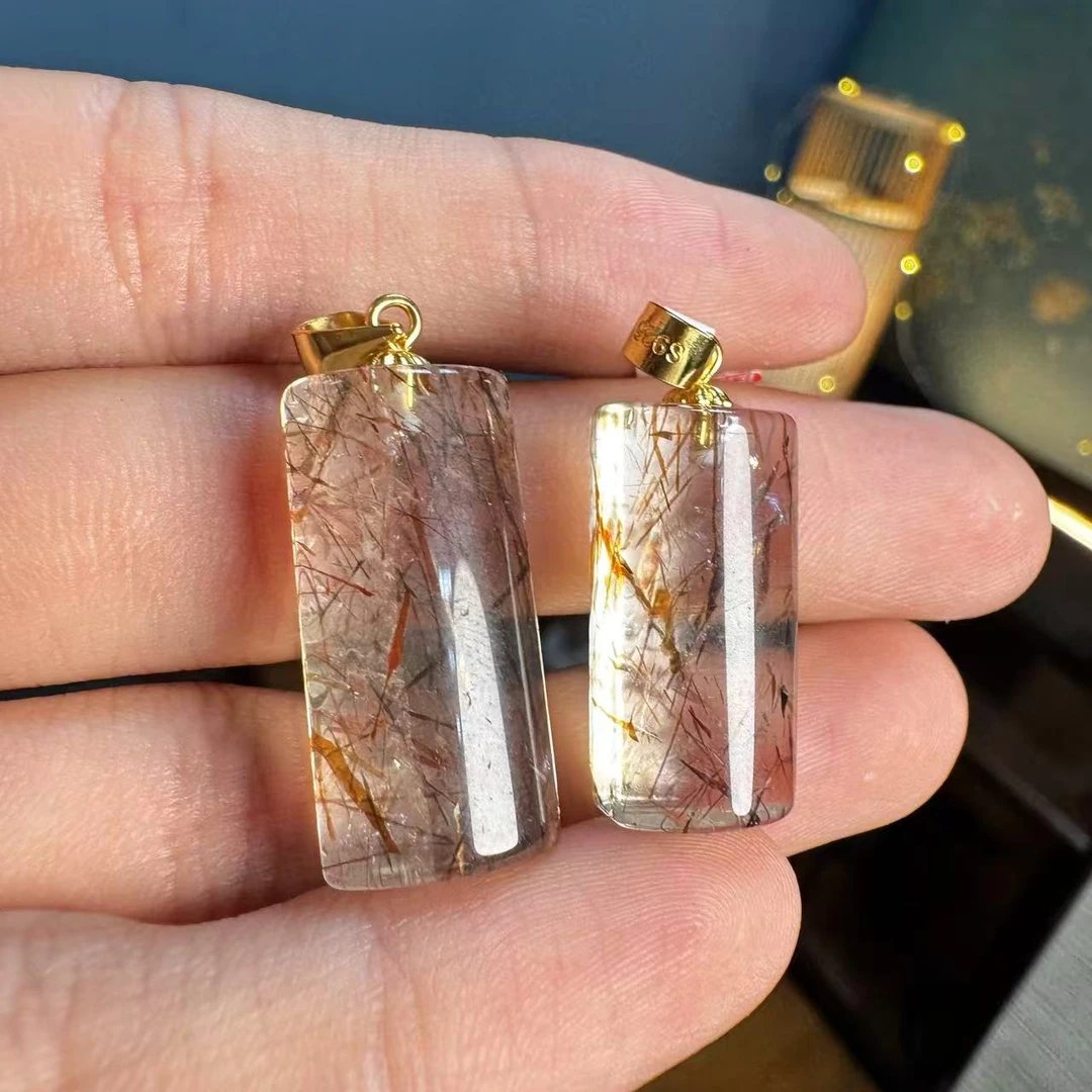 【德巧家】水晶发晶吊坠（多样性发一）