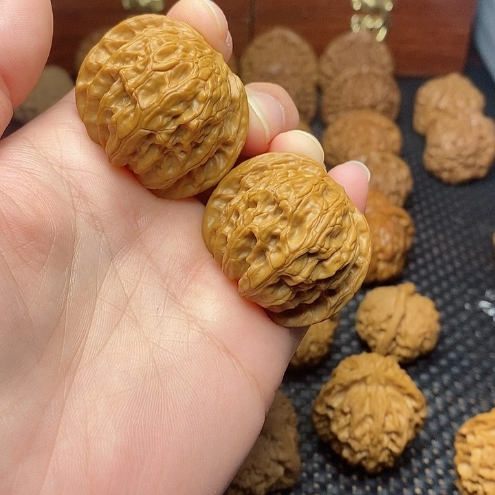 文玩核桃把件40正磨