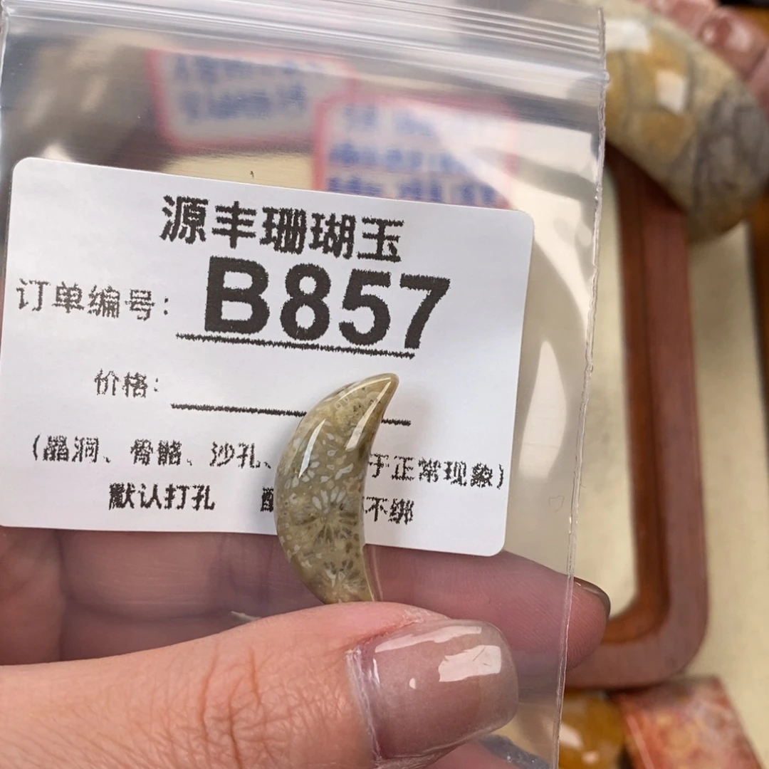 硅化玉颈饰未镶嵌G**i