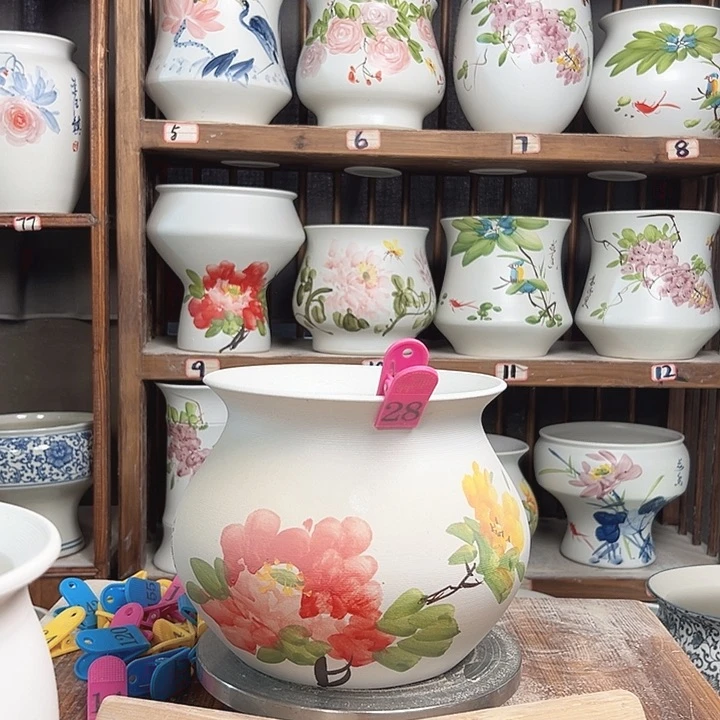 摆件28大微瑕新款陶瓷陶瓷