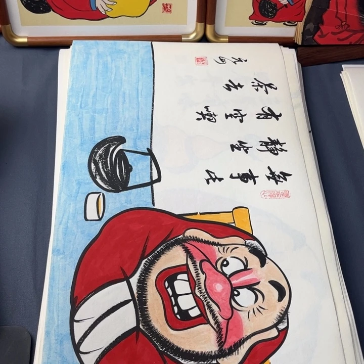 国画禅意画纯手绘作品