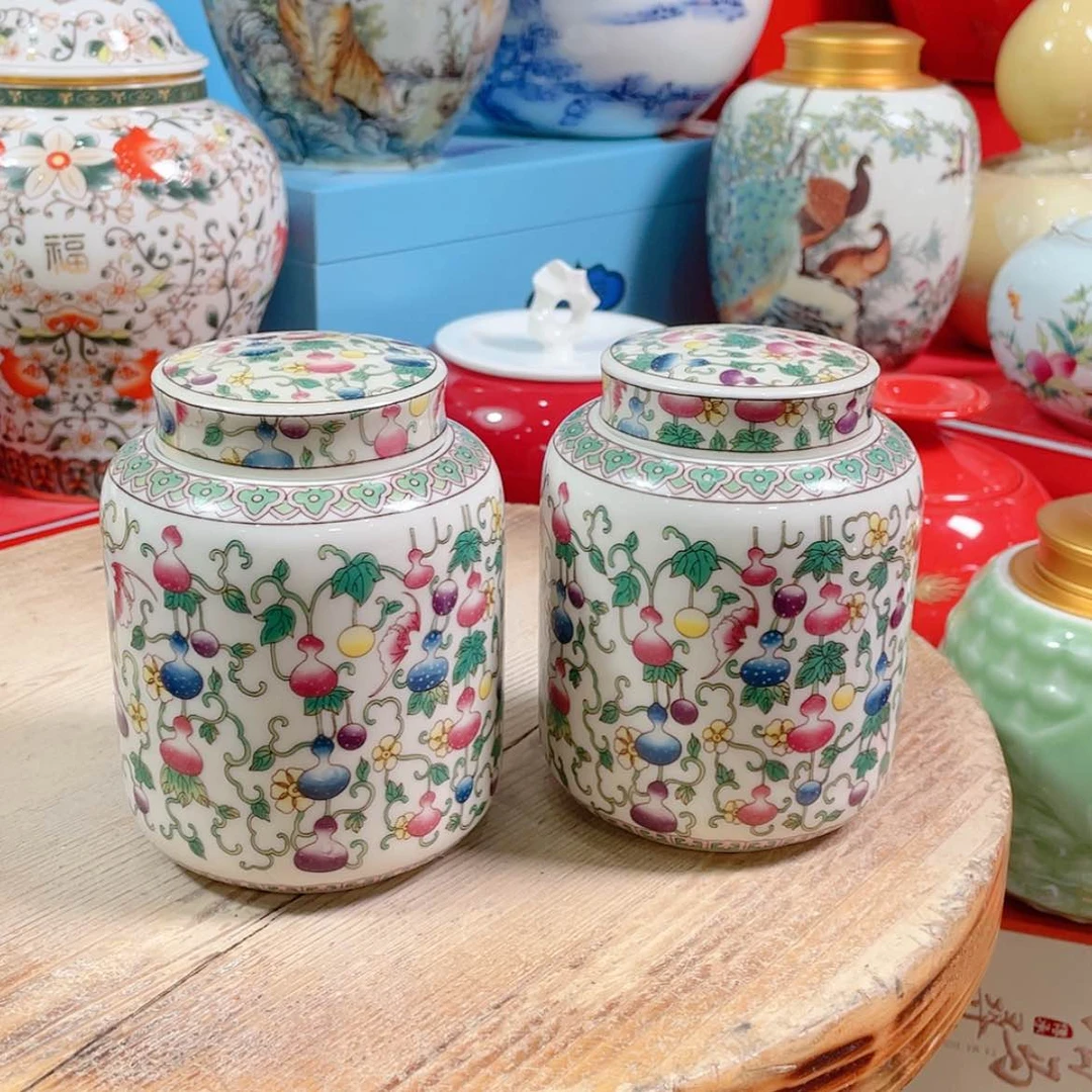 【闪购商品】罐陶瓷茶叶罐密封罐