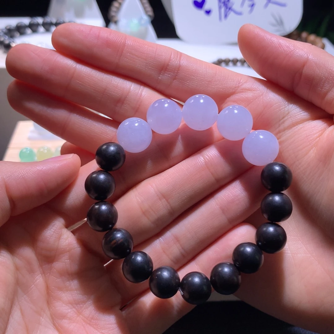 翡翠散珠特价粉紫卡12左右