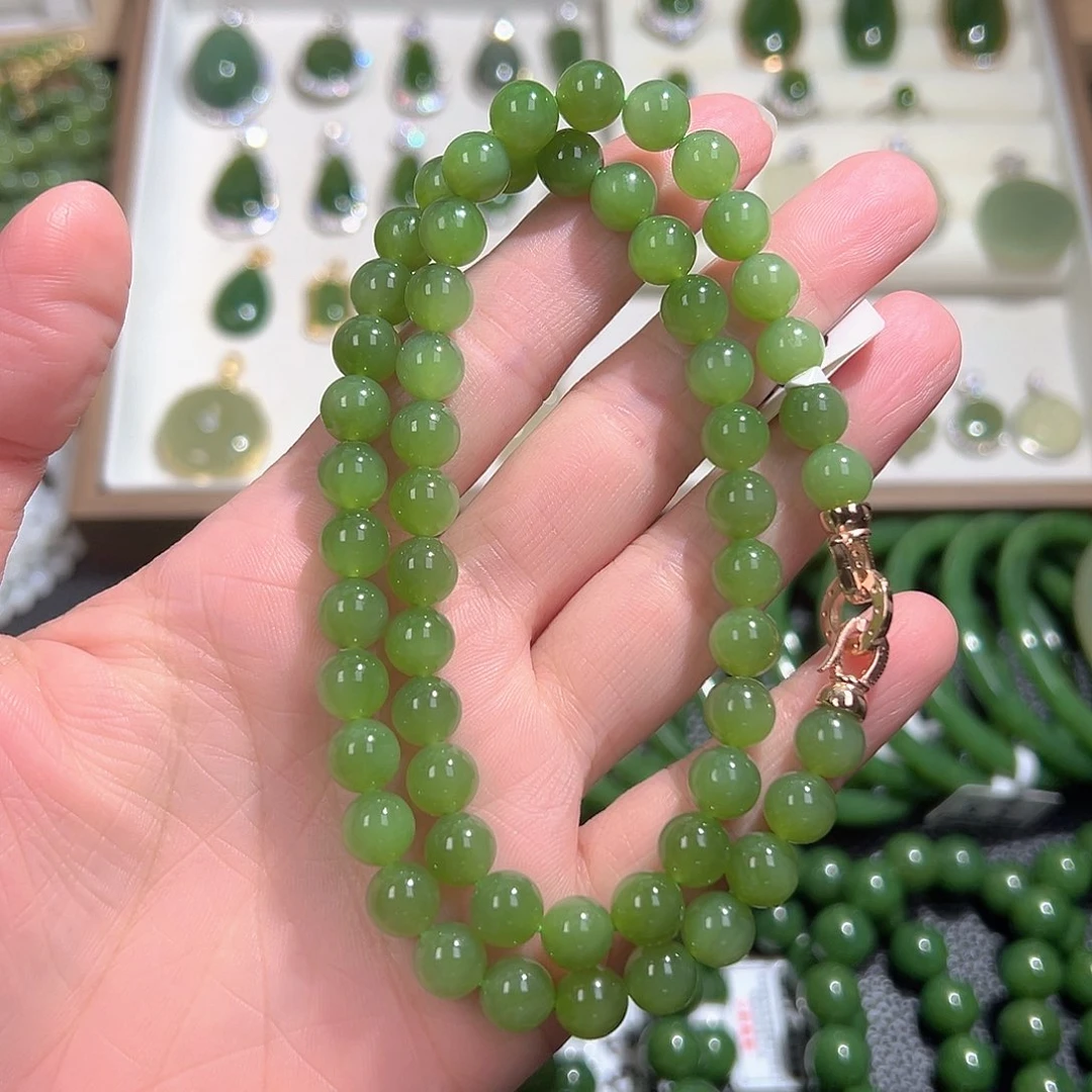 和田玉（碧玉）未镶嵌颈饰