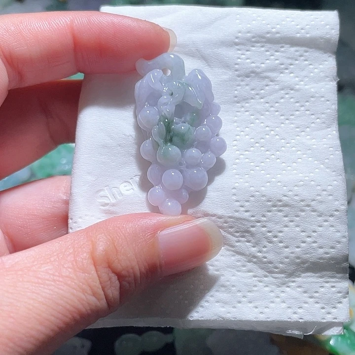 颈饰未镶嵌翡翠天