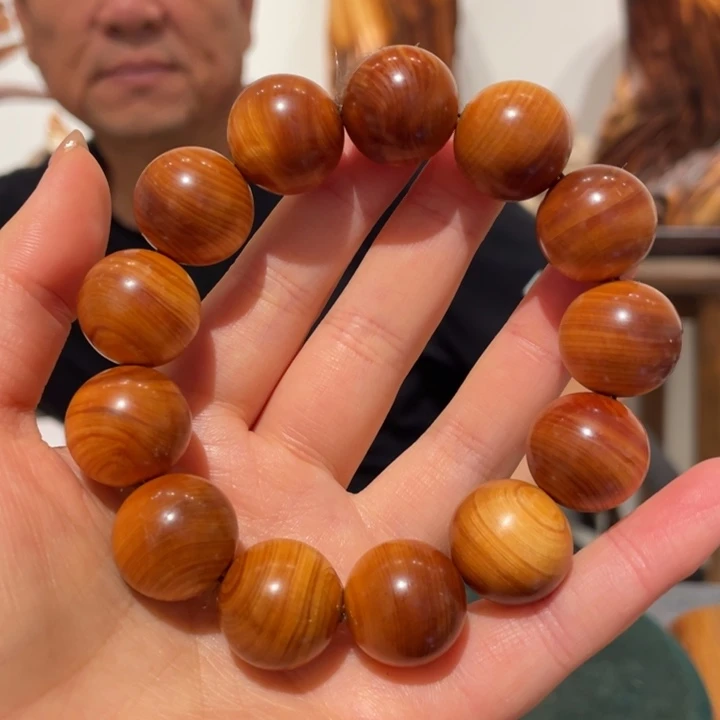 柏木（崖柏）1.8红油手串