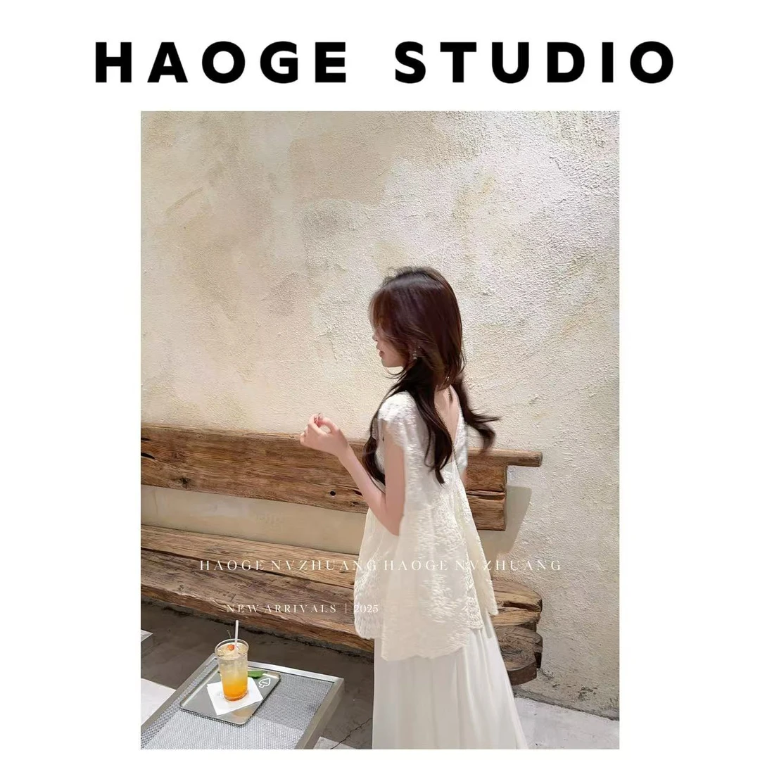 浩哥严选●轻颜少女HGX5SY1833A上衣预时尚显瘦夏季温柔甜美重工款